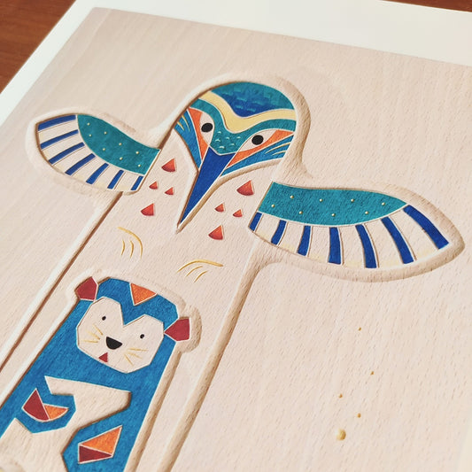 L'épanouissement - Tirages d'art A4