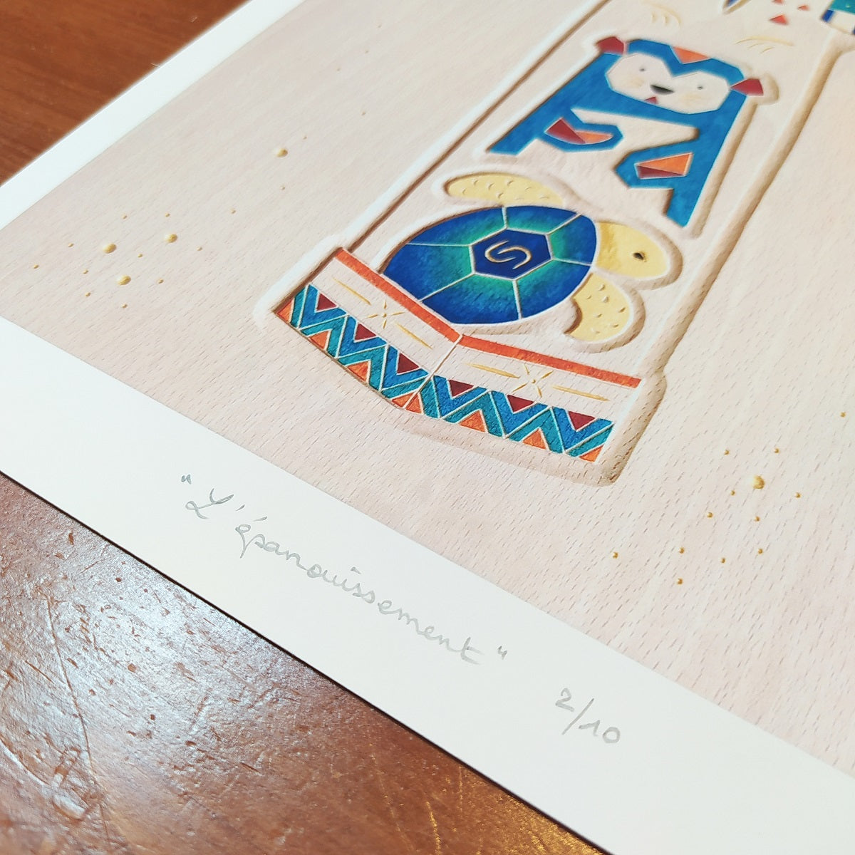 L'épanouissement - Tirages d'art A4