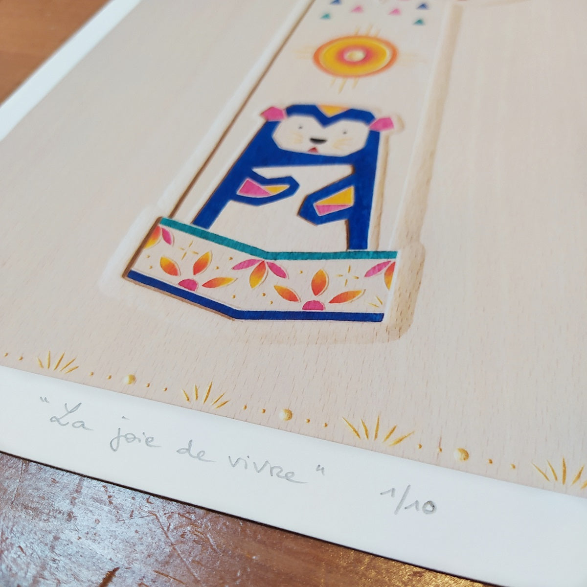 La joie de vivre - Tirages d'art A4