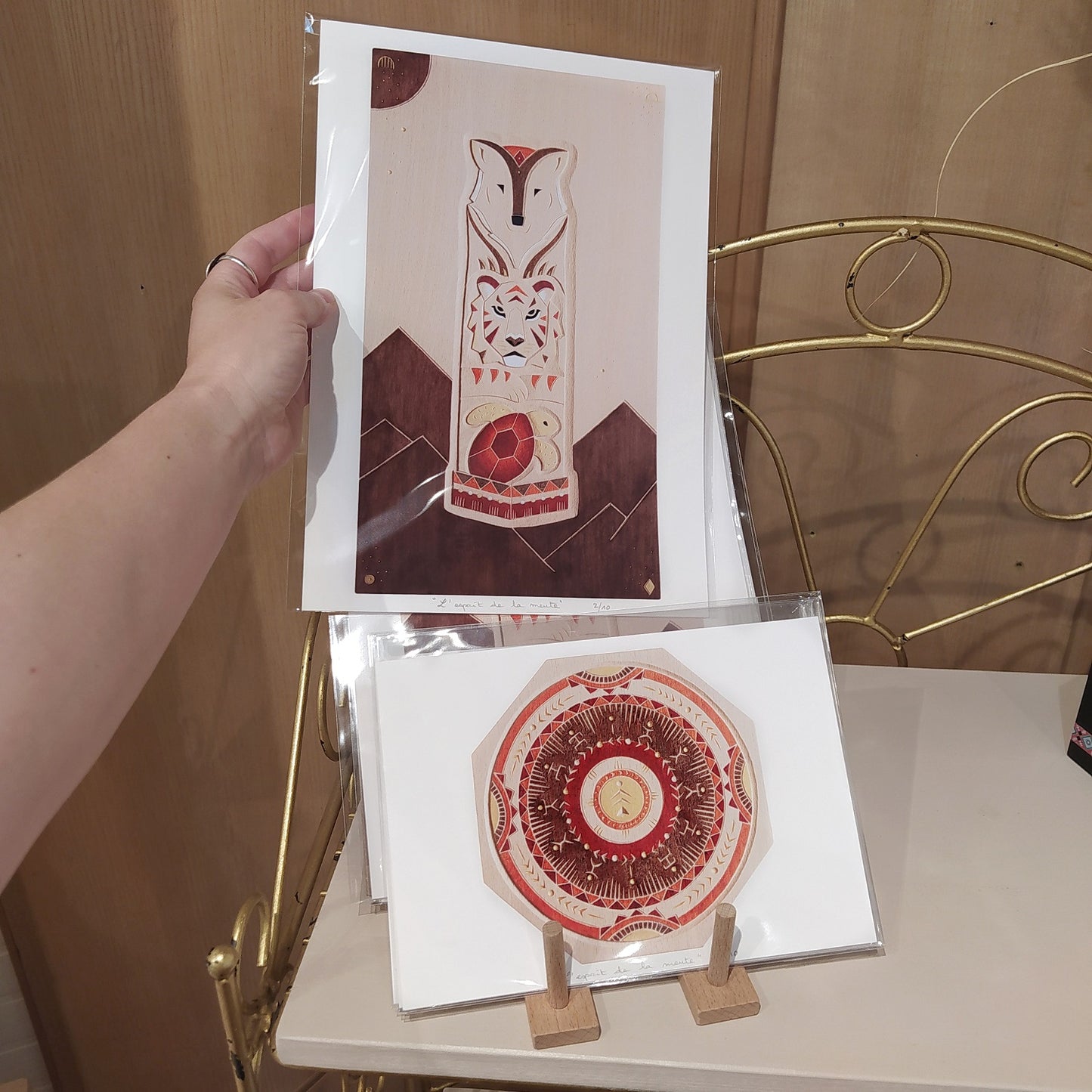 La ronde des âges - Tirages d'art A5