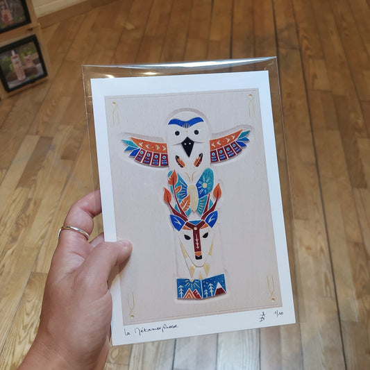 La métamorphose - Tirages d'art A5