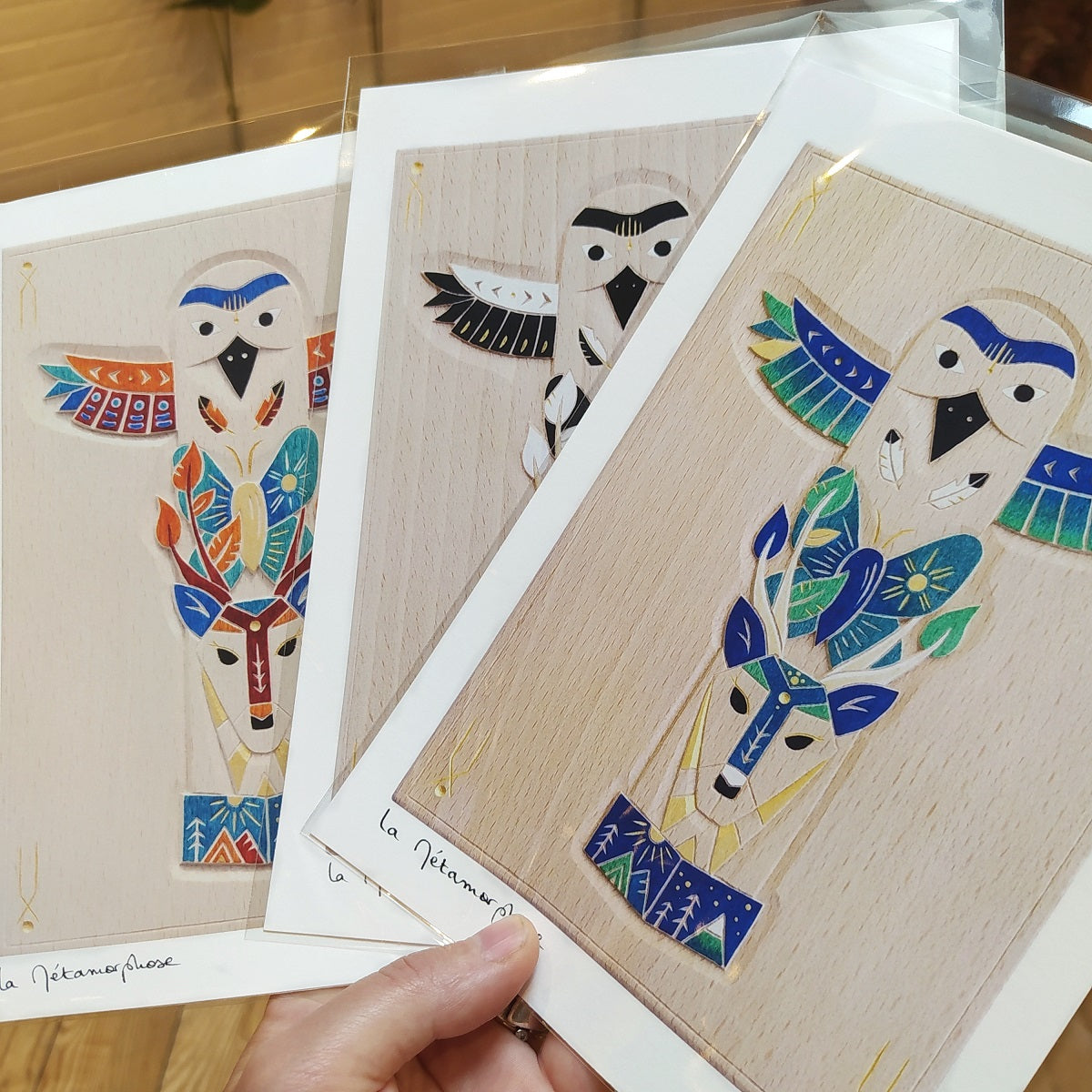 La métamorphose - Tirages d'art A5