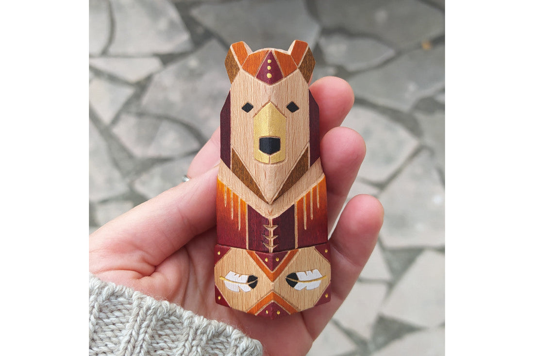 Un Totem pour l'anniversaire d'une maman ♡