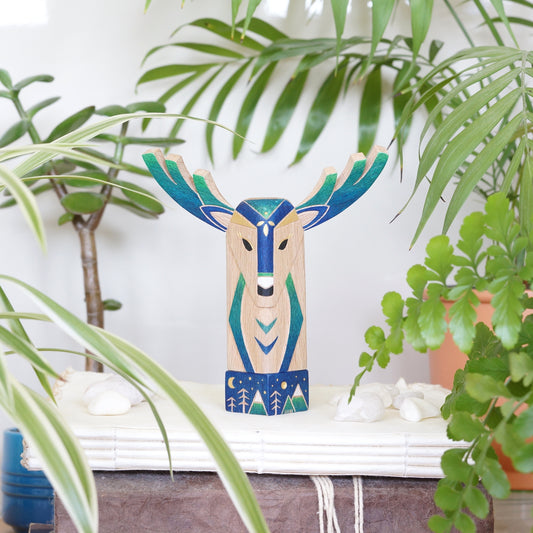 Cerf bleu