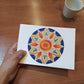 Mandala "La joie de vivre" - Tirages d'art A5