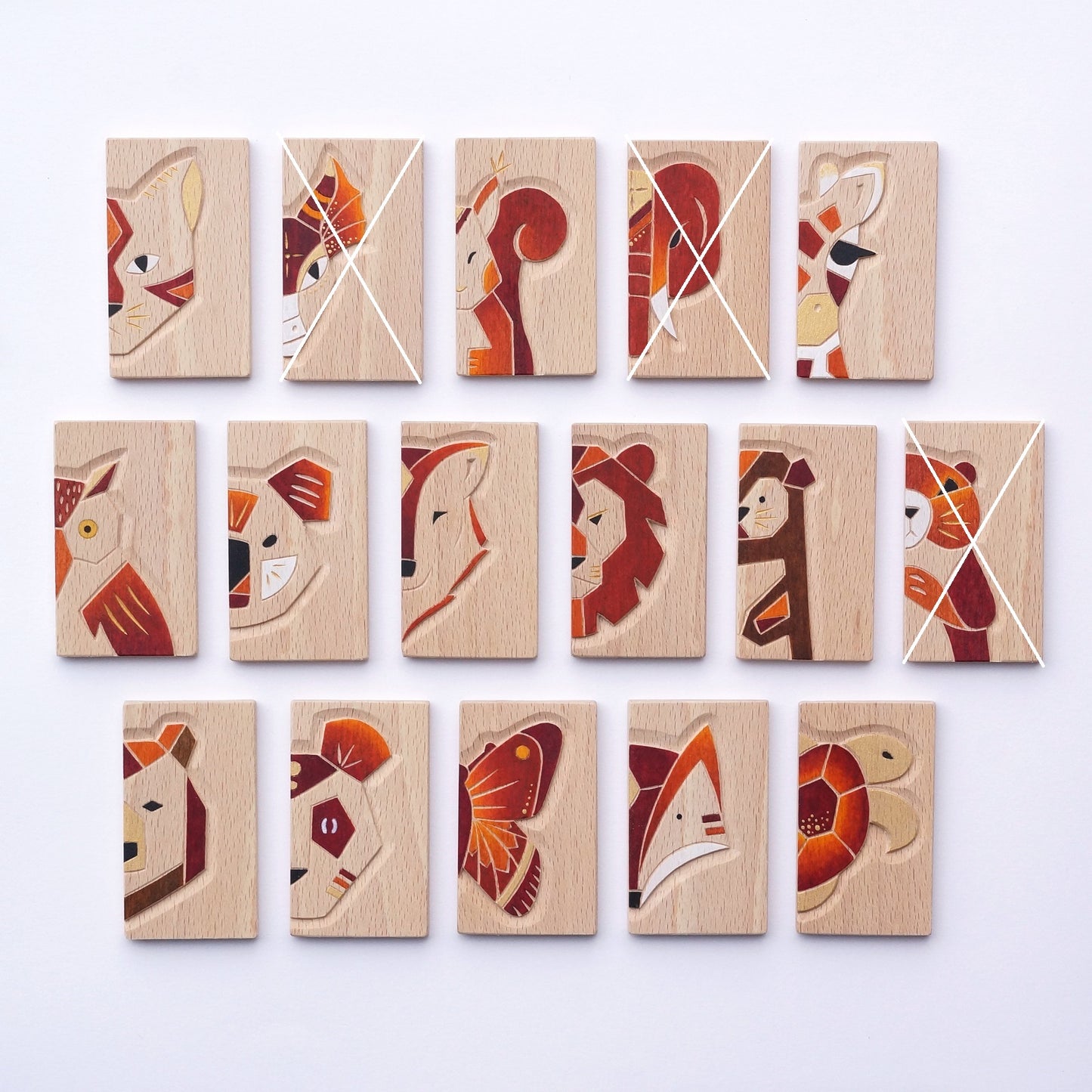 Veilleurs - Rouge braise